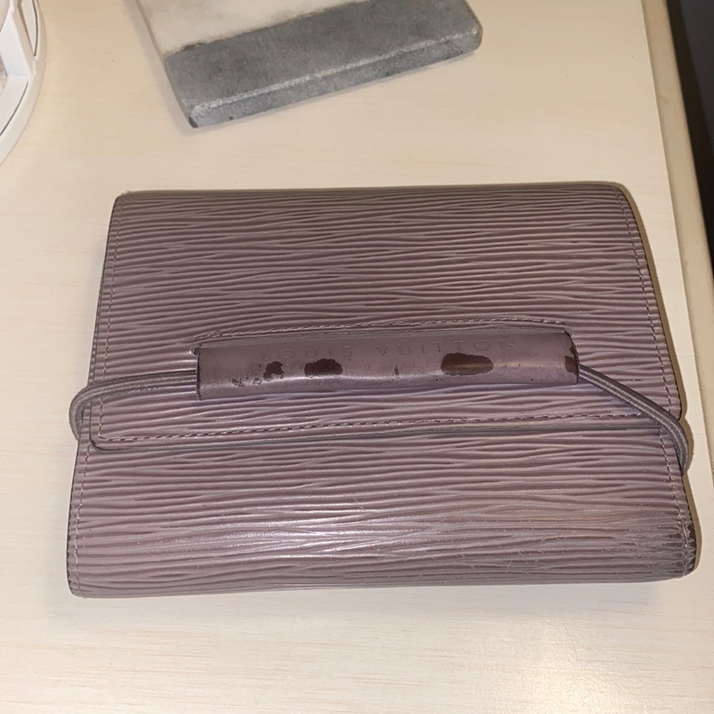 Louis Vuitton Epi Portefeuille elastic wallet